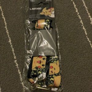 Pokemon pikachu lanyard new